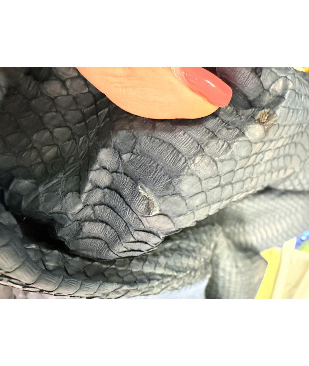 BRIONI Синяя куртка из экзотической кожи, фото 8