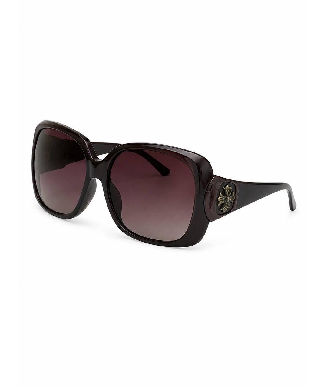 CHROME HEARTS Черные пластиковые солнцезащитные очки, фото 3