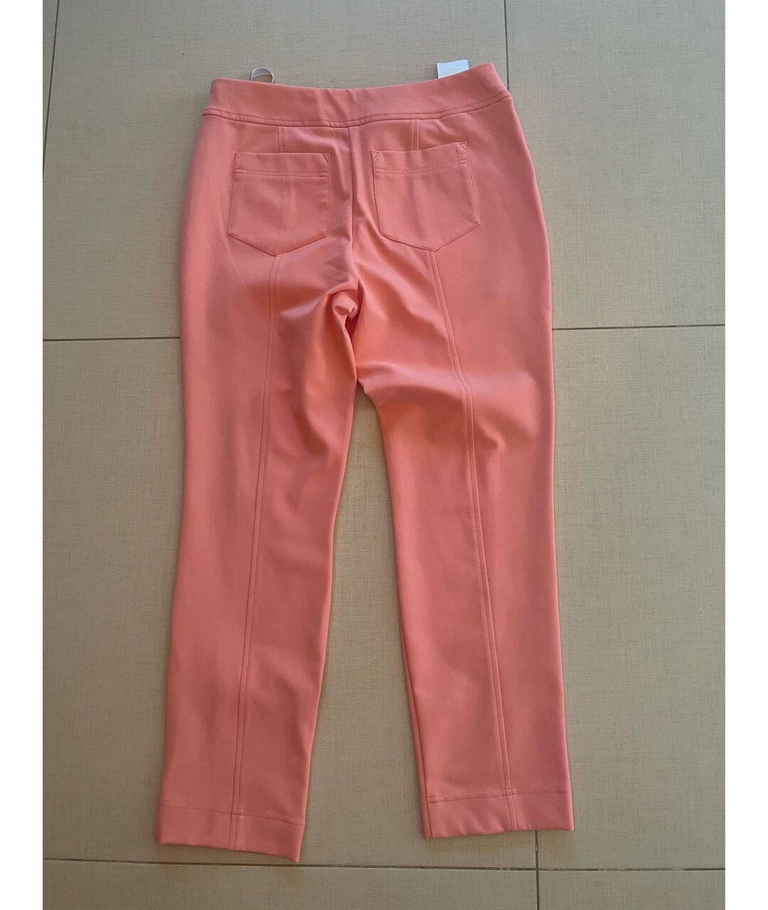 SPORTALM Розовые полиэстеровые прямые брюки, фото 2