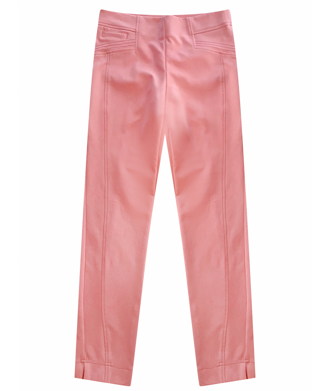SPORTALM Розовые полиэстеровые прямые брюки, фото 1