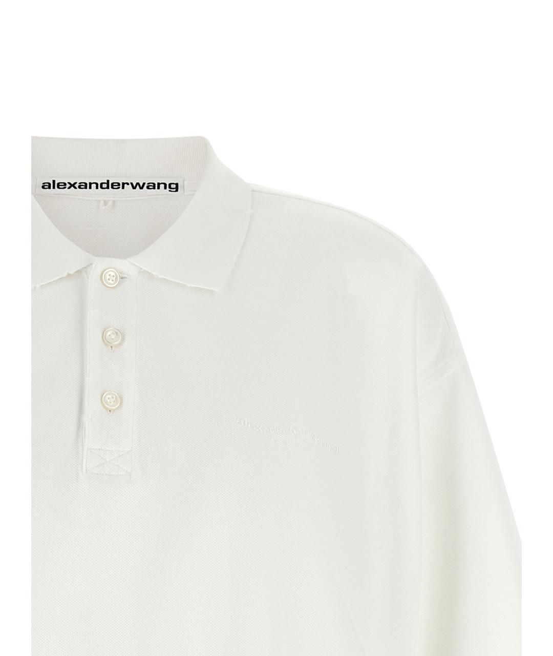 ALEXANDER WANG Мульти хлопковое повседневное платье, фото 3