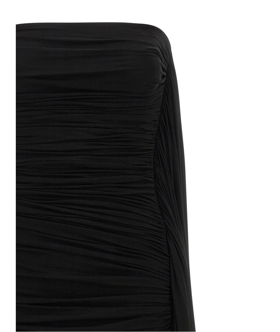 ALEXANDER WANG Черное вискозное коктейльное платье, фото 3