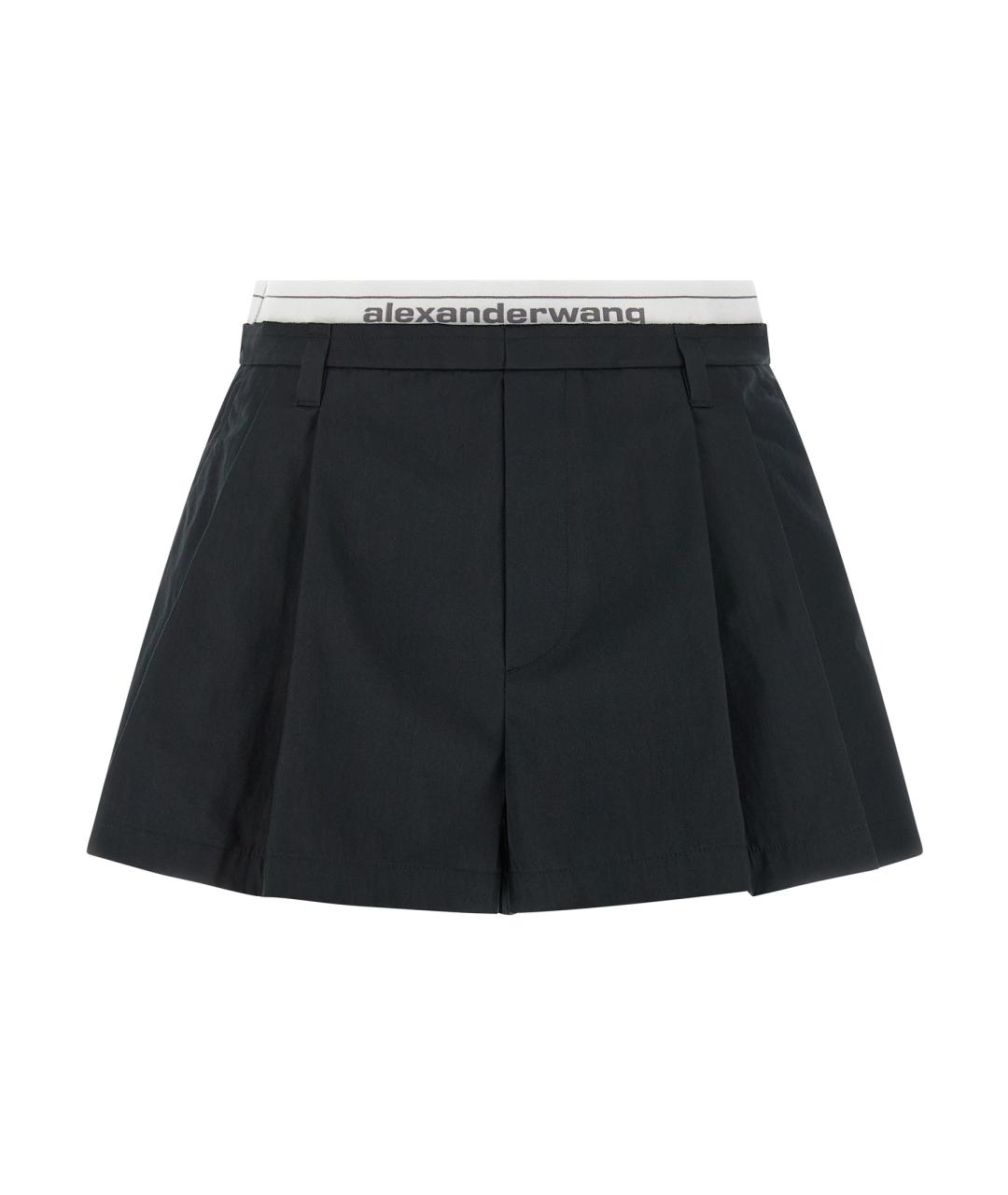 ALEXANDER WANG Черные хлопковые шорты, фото 1