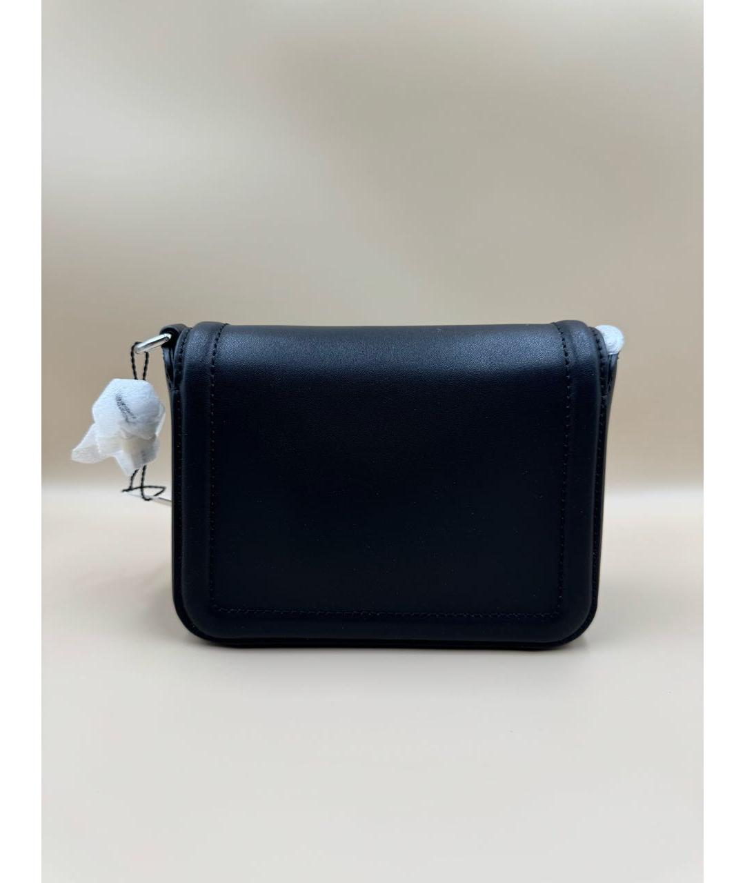 MARC JACOBS Черная кожаная сумка через плечо, фото 2