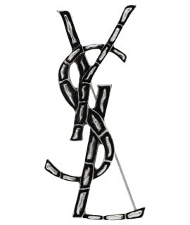 SAINT LAURENT Булавка / брошь