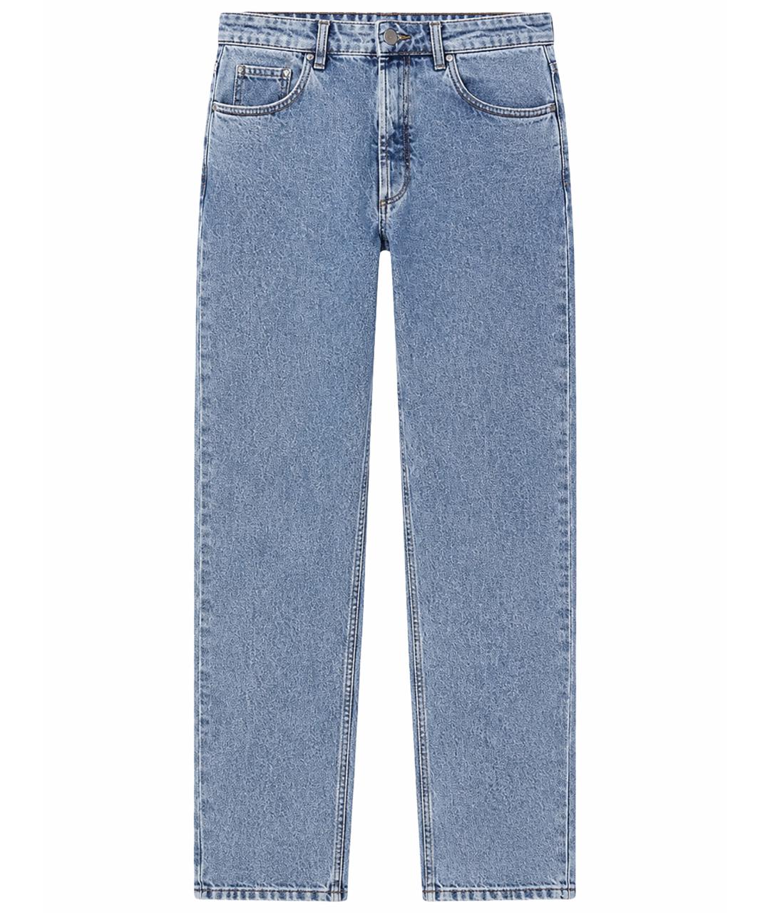 BRUNELLO CUCINELLI Синие хлопковые джинсы скинни, фото 1