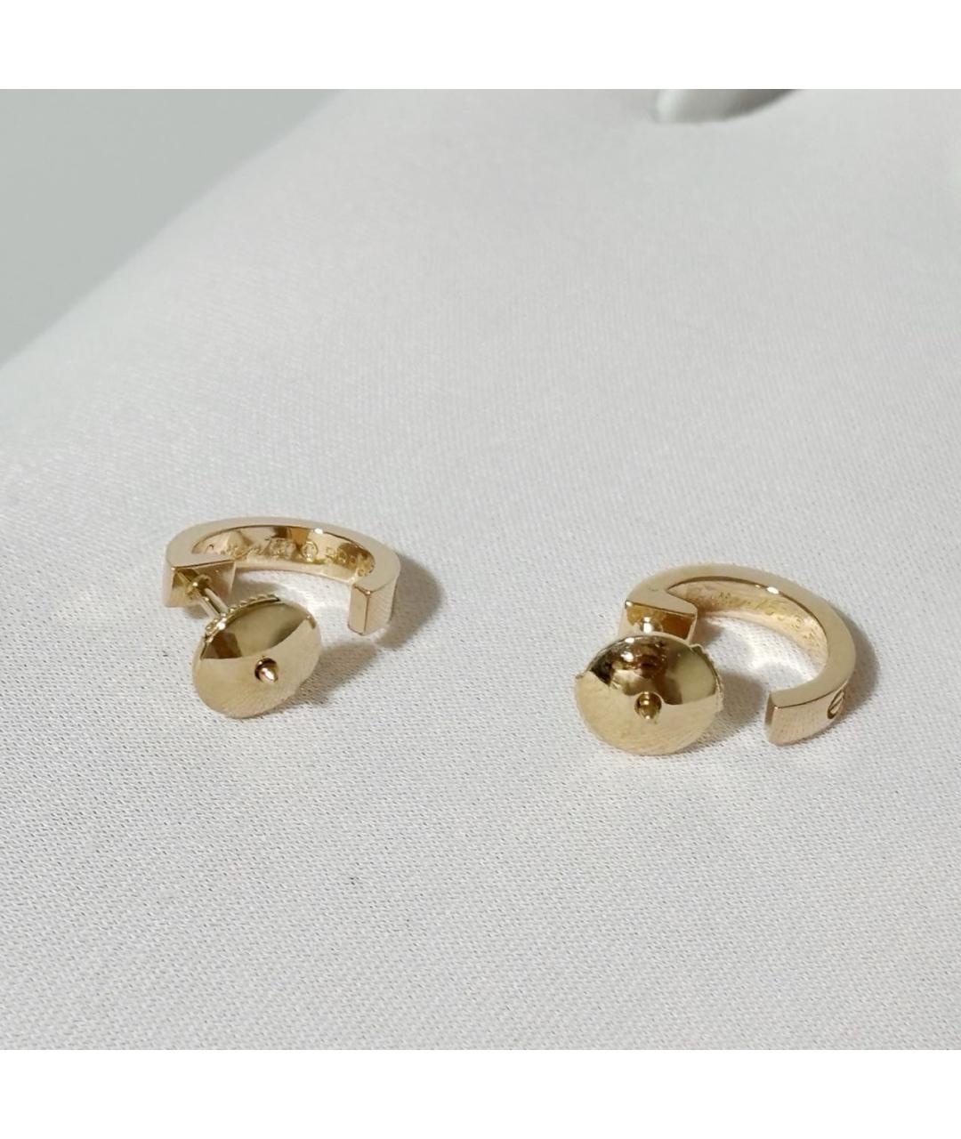 CARTIER Золотые серьги из розового золота, фото 2