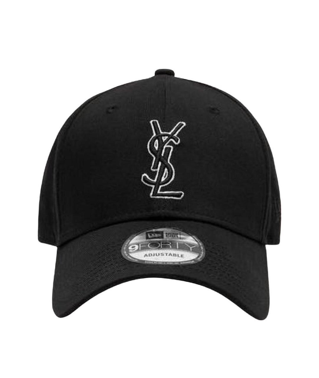 SAINT LAURENT Черная кепка, фото 1