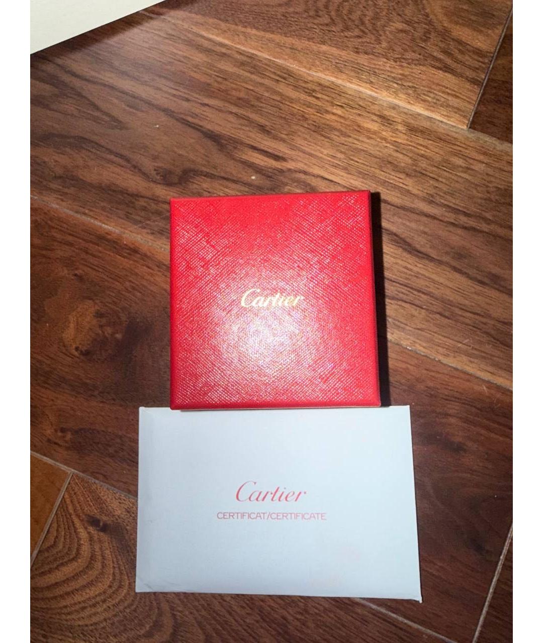 CARTIER Серебряное кольцо из белого золота, фото 4