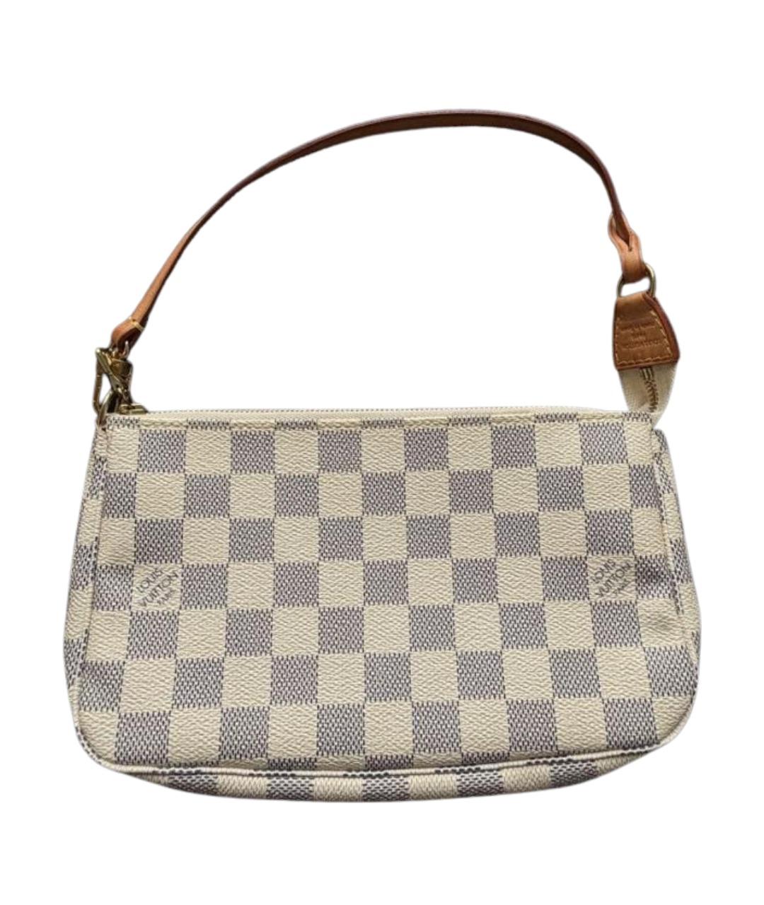 LOUIS VUITTON Прозрачная кожаная сумка с короткими ручками, фото 1