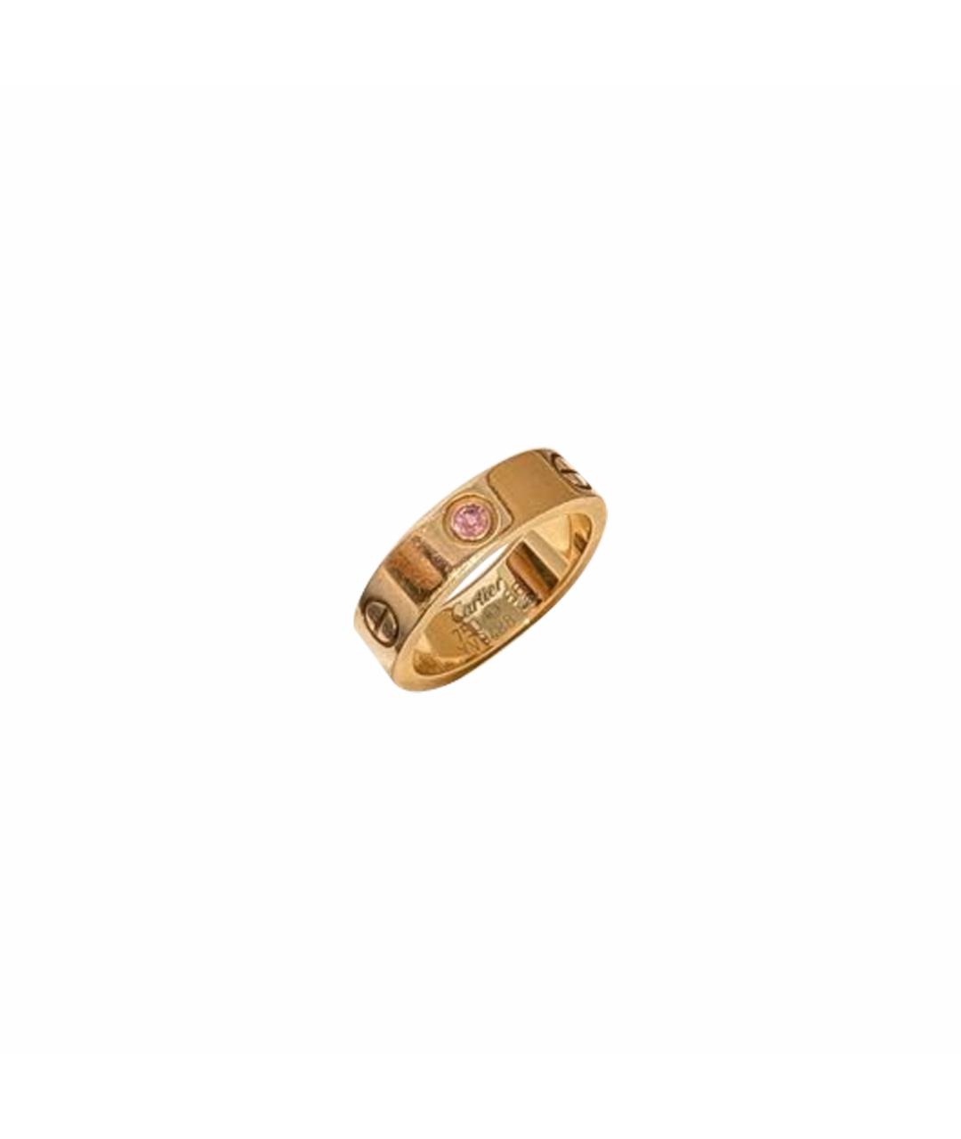 CARTIER Золотое кольцо из розового золота, фото 1