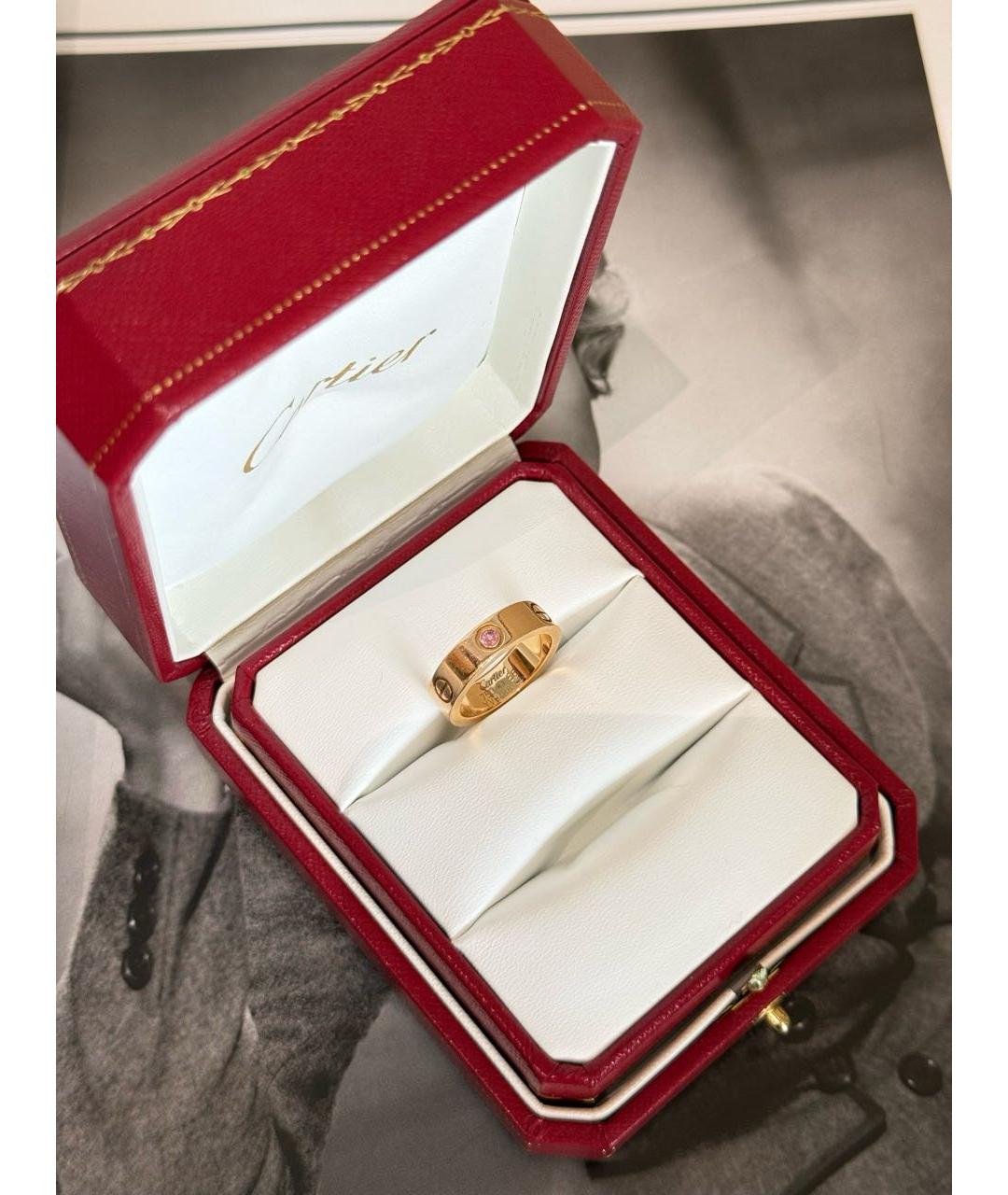 CARTIER Золотое кольцо из розового золота, фото 2