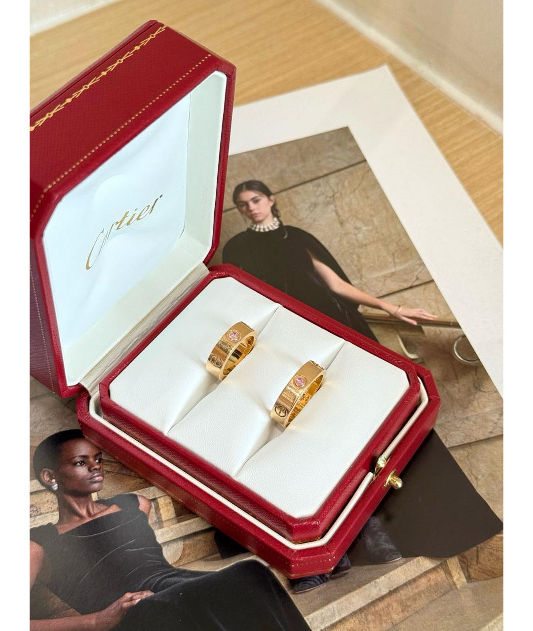 CARTIER Золотое кольцо из розового золота, фото 3