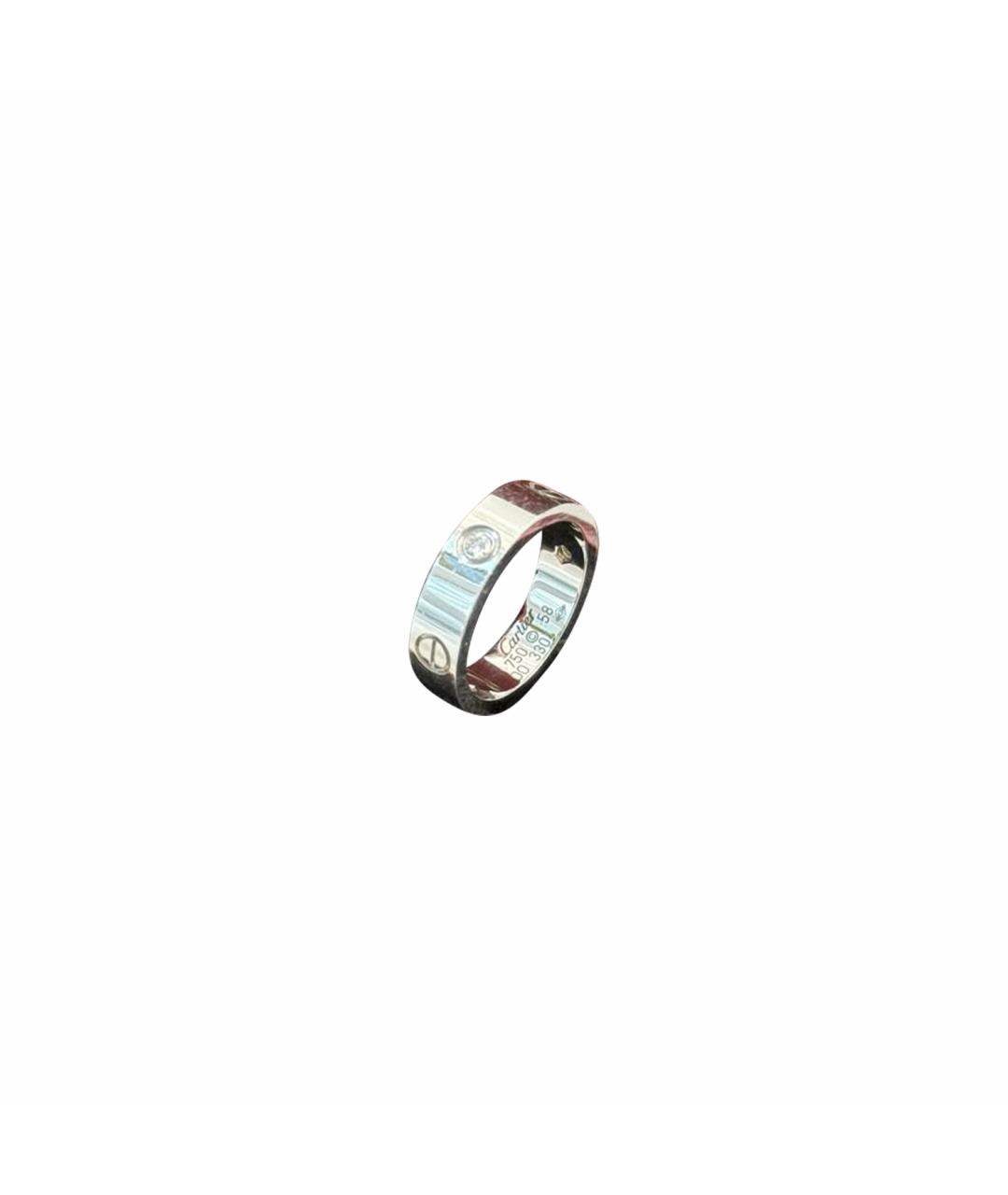 CARTIER Серебряное кольцо из белого золота, фото 1