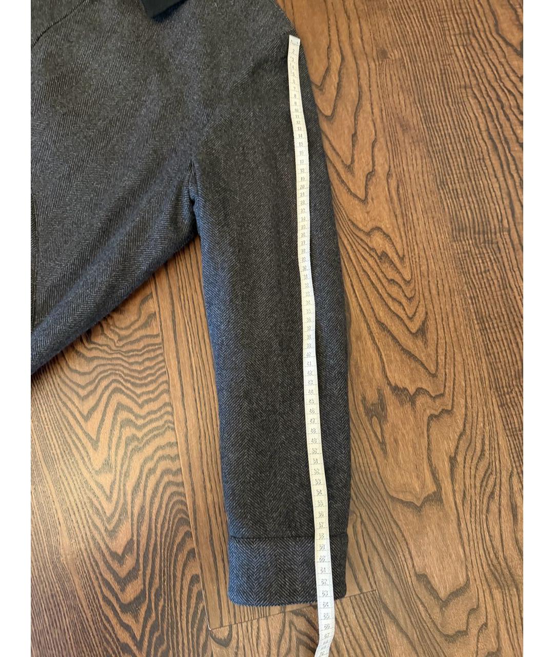 CORNELIANI Серая шерстяная куртка, фото 4