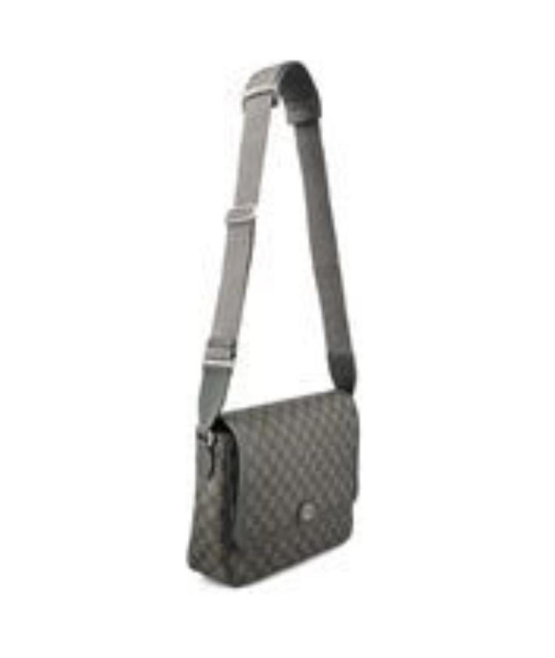 GUCCI Серая канва сумка на плечо, фото 2