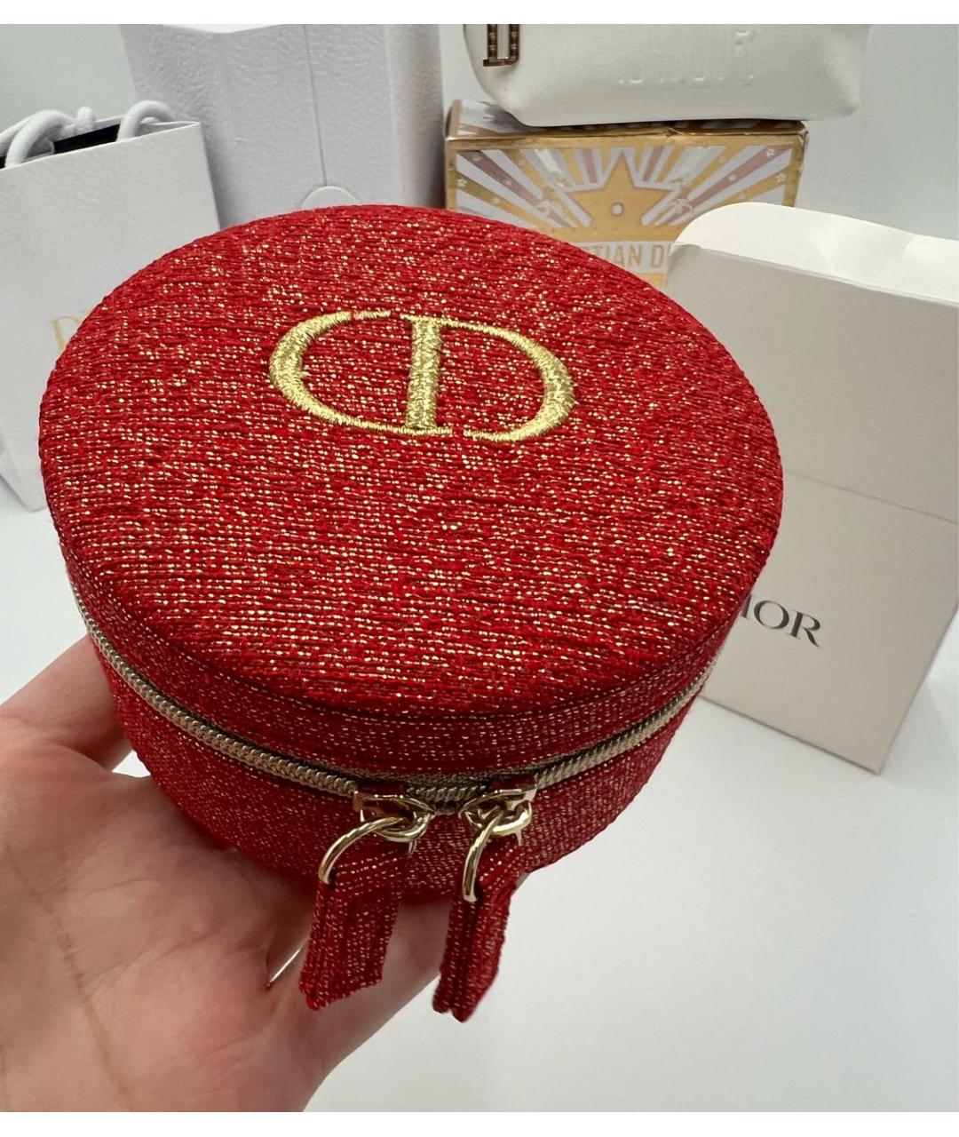 CHRISTIAN DIOR Красная косметичка, фото 3