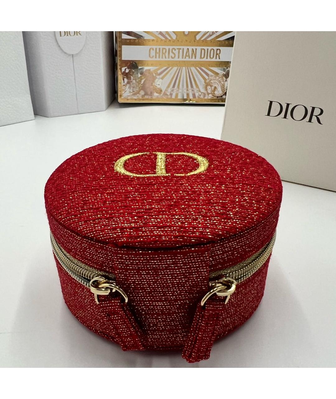 CHRISTIAN DIOR Красная косметичка, фото 5