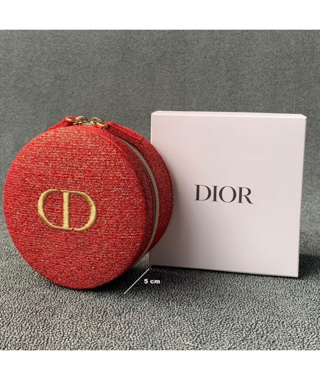 CHRISTIAN DIOR Красная косметичка, фото 7