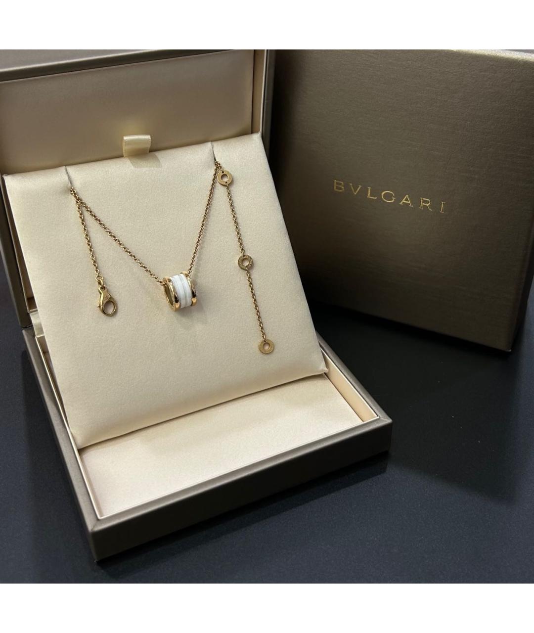 BVLGARI Золотая подвеска из розового золота, фото 2