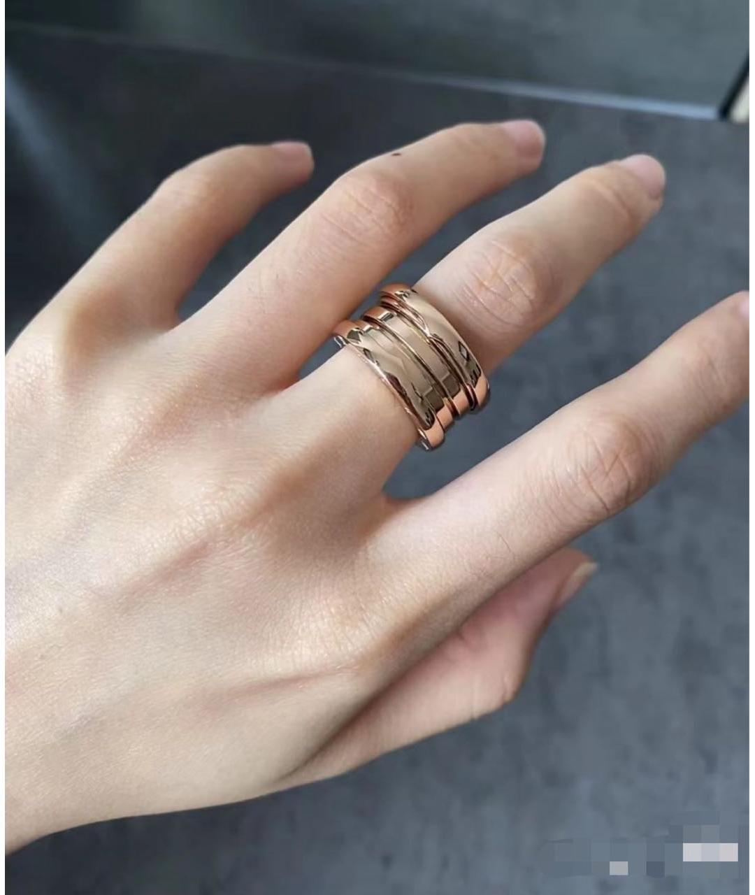 BVLGARI Золотое кольцо из розового золота, фото 4