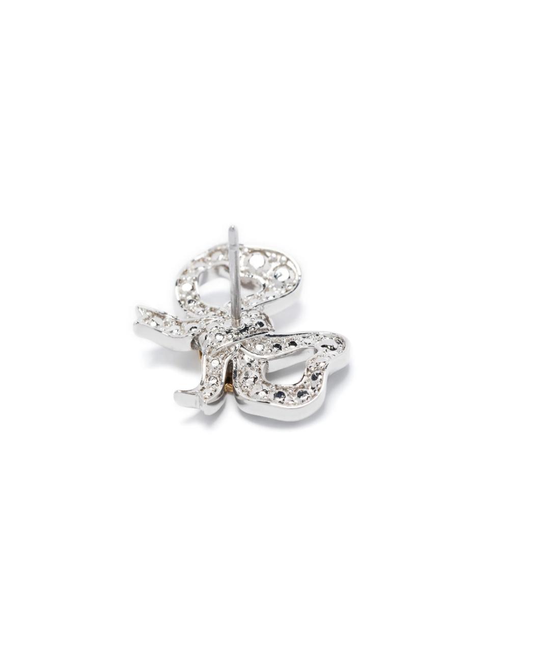 VIVIENNE WESTWOOD Серебряные металлические серьги, фото 3