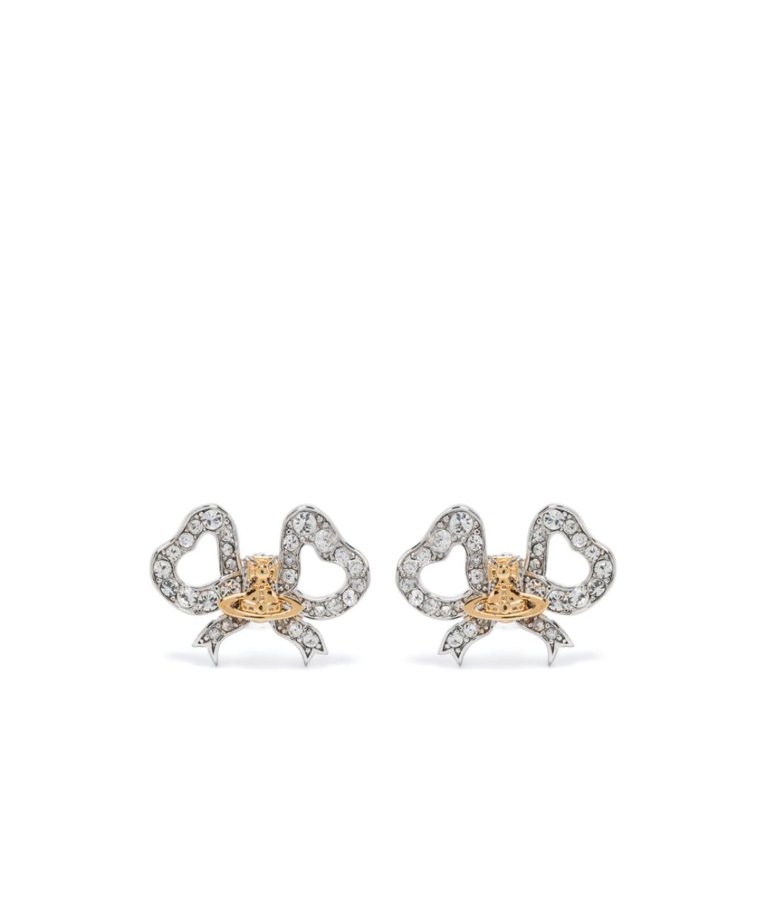 VIVIENNE WESTWOOD Серебряные металлические серьги, фото 1