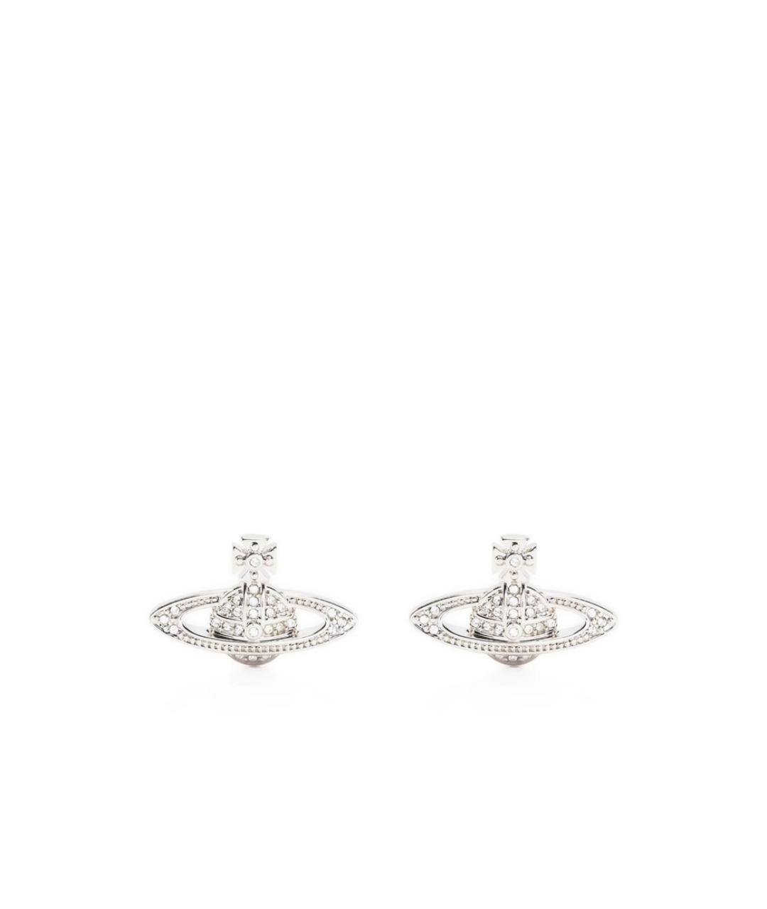 VIVIENNE WESTWOOD Серебряные металлические серьги, фото 1