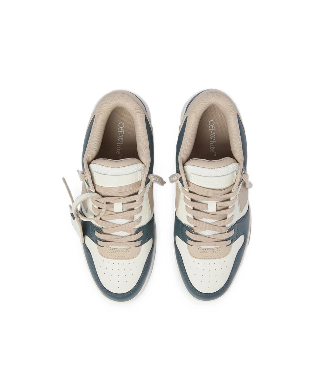 OFF-WHITE Мульти синтетические низкие кроссовки / кеды, фото 2
