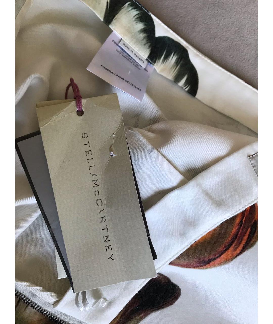 STELLA MCCARTNEY Мульти хлопковая юбка мини, фото 6