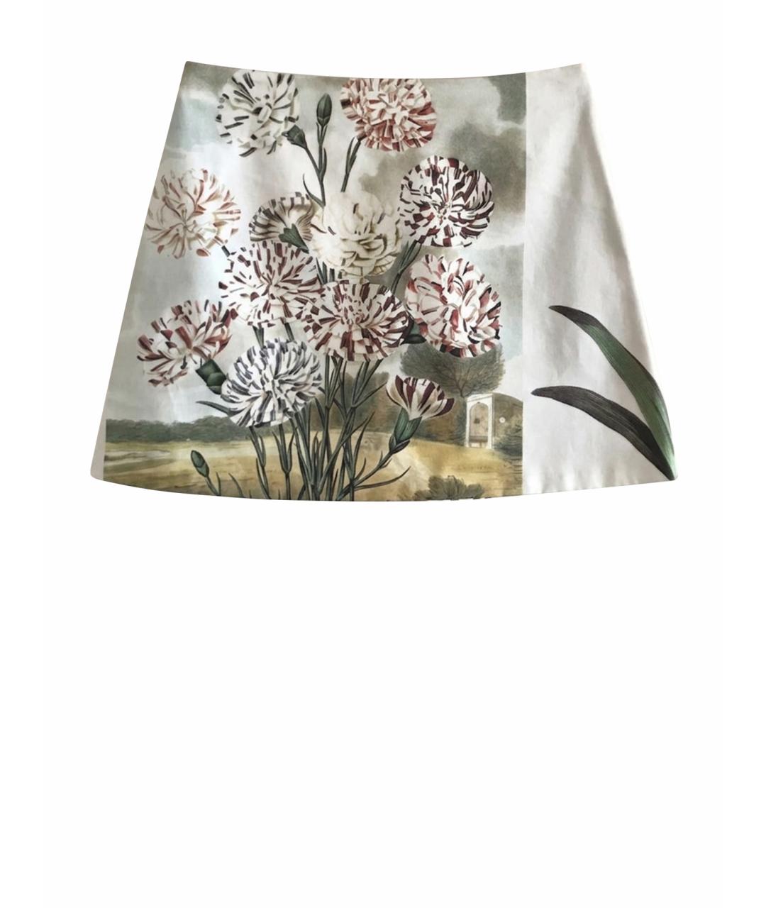 STELLA MCCARTNEY Мульти хлопковая юбка мини, фото 1