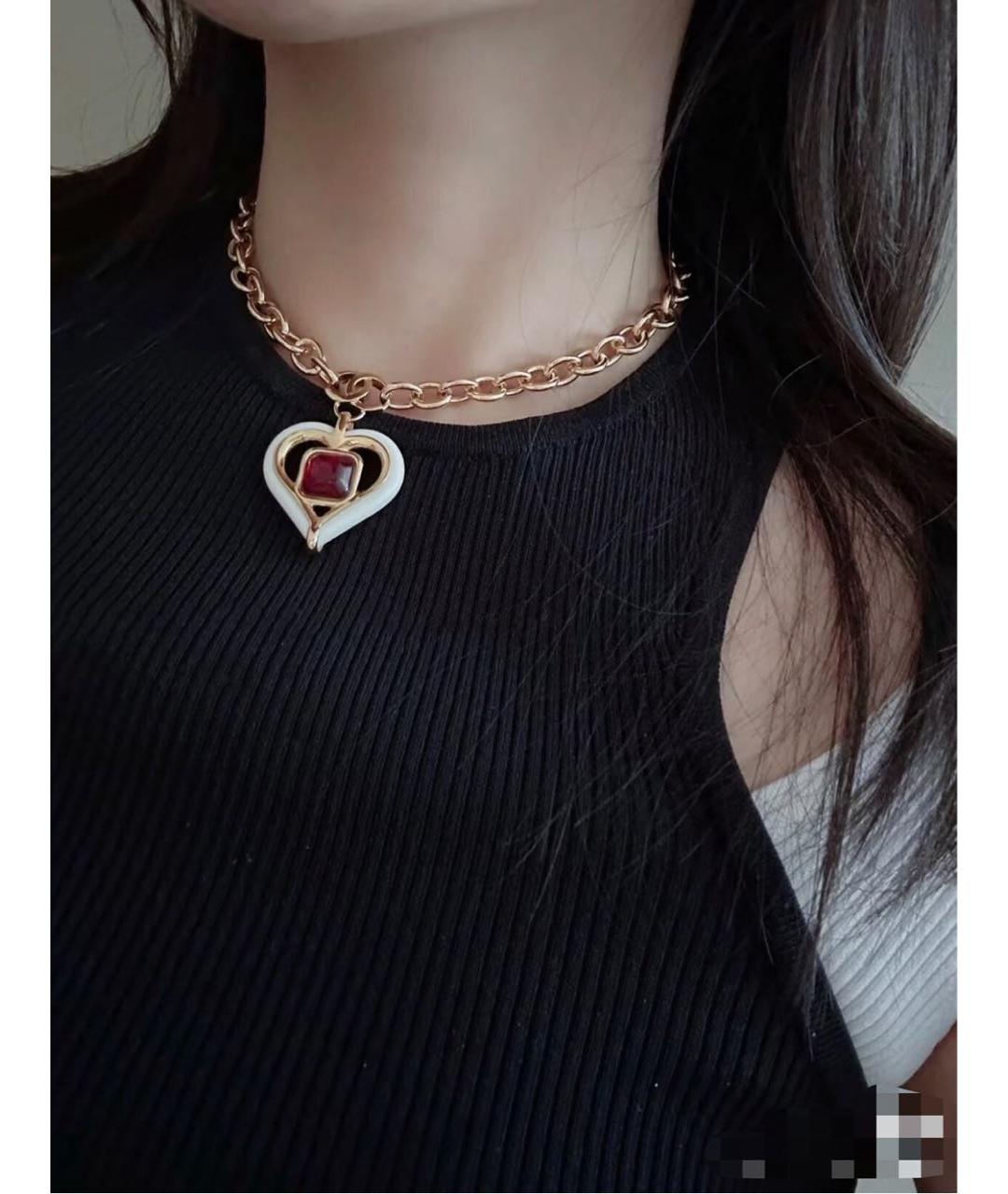 CHANEL Золотое колье, фото 5