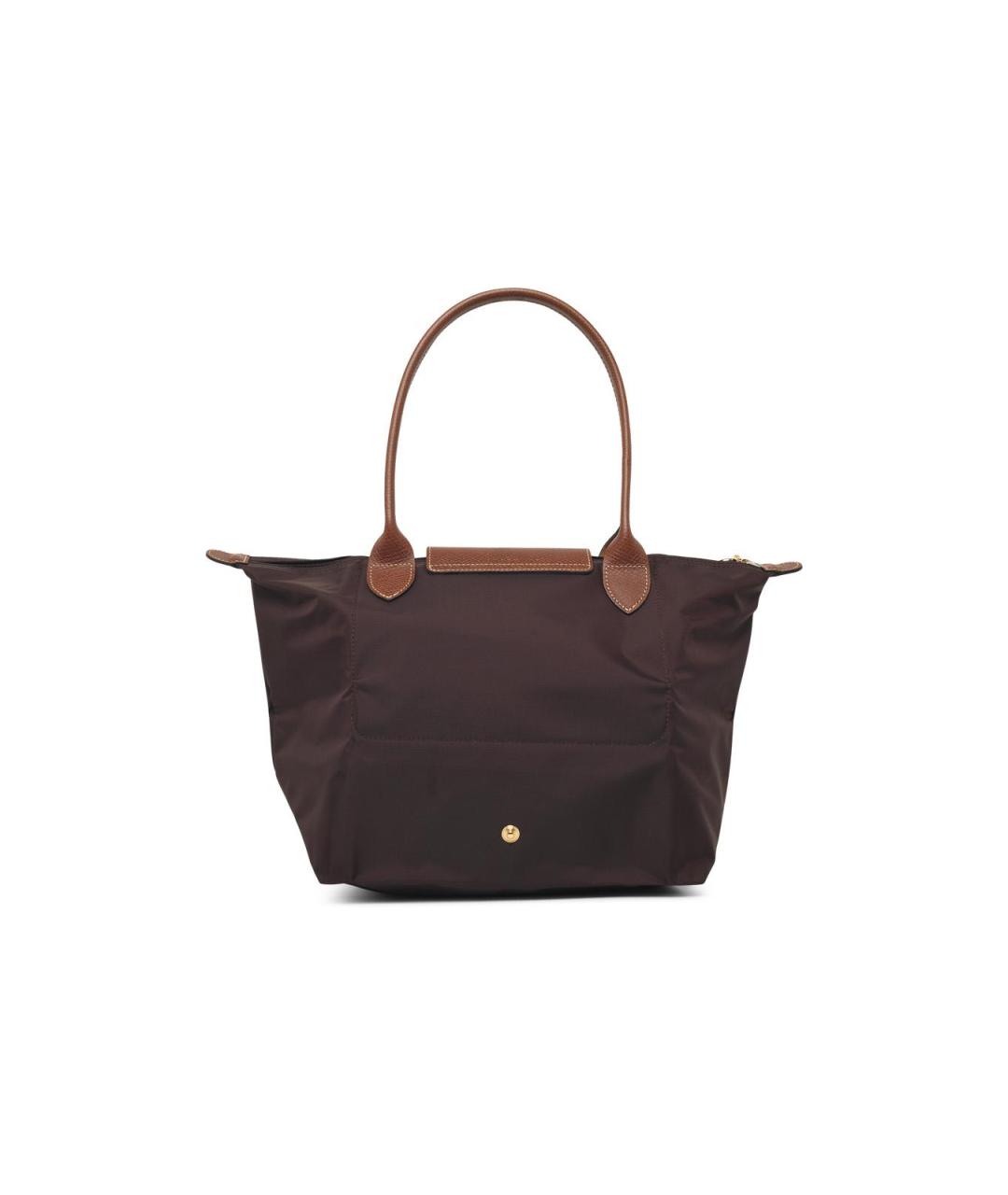 LONGCHAMP Коричневая синтетическая сумка тоут, фото 3