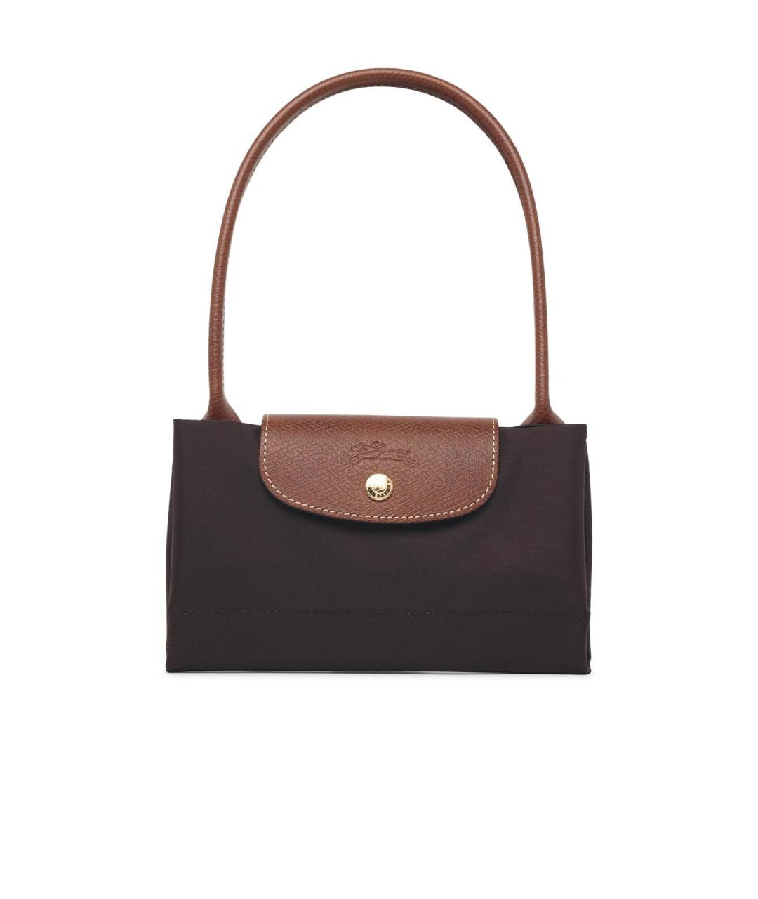 LONGCHAMP Коричневая синтетическая сумка тоут, фото 1