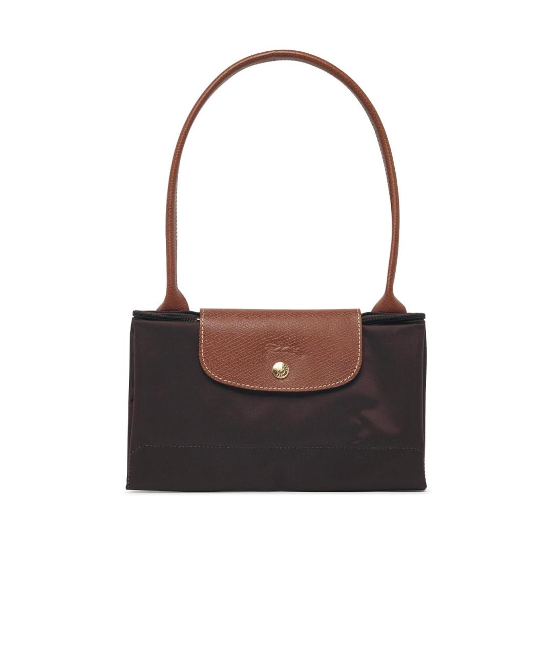 LONGCHAMP Коричневая синтетическая сумка тоут, фото 1