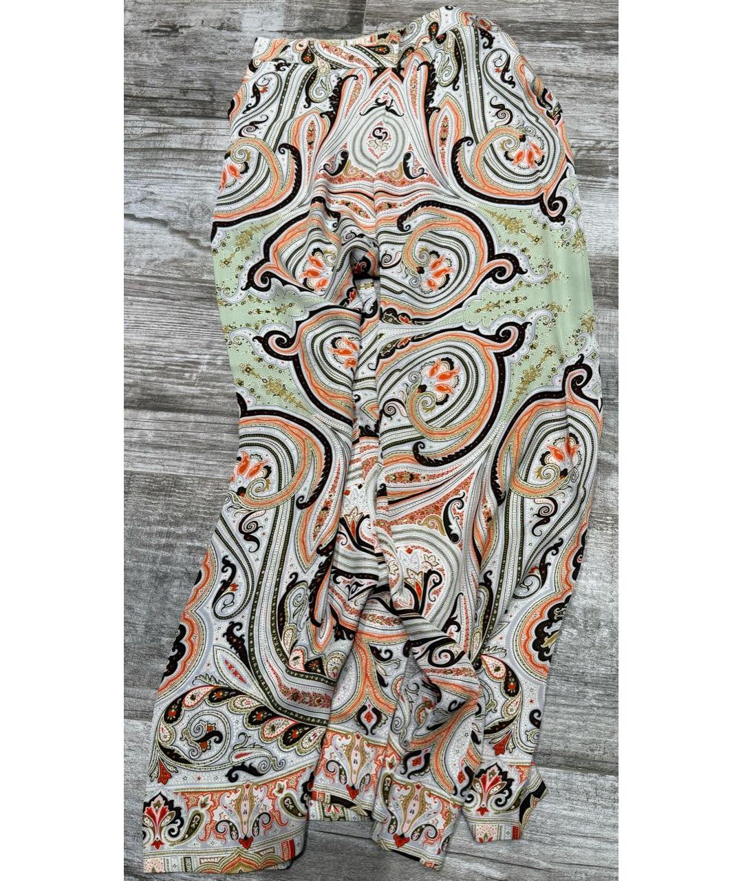 ETRO Шелковые брюки широкие, фото 5