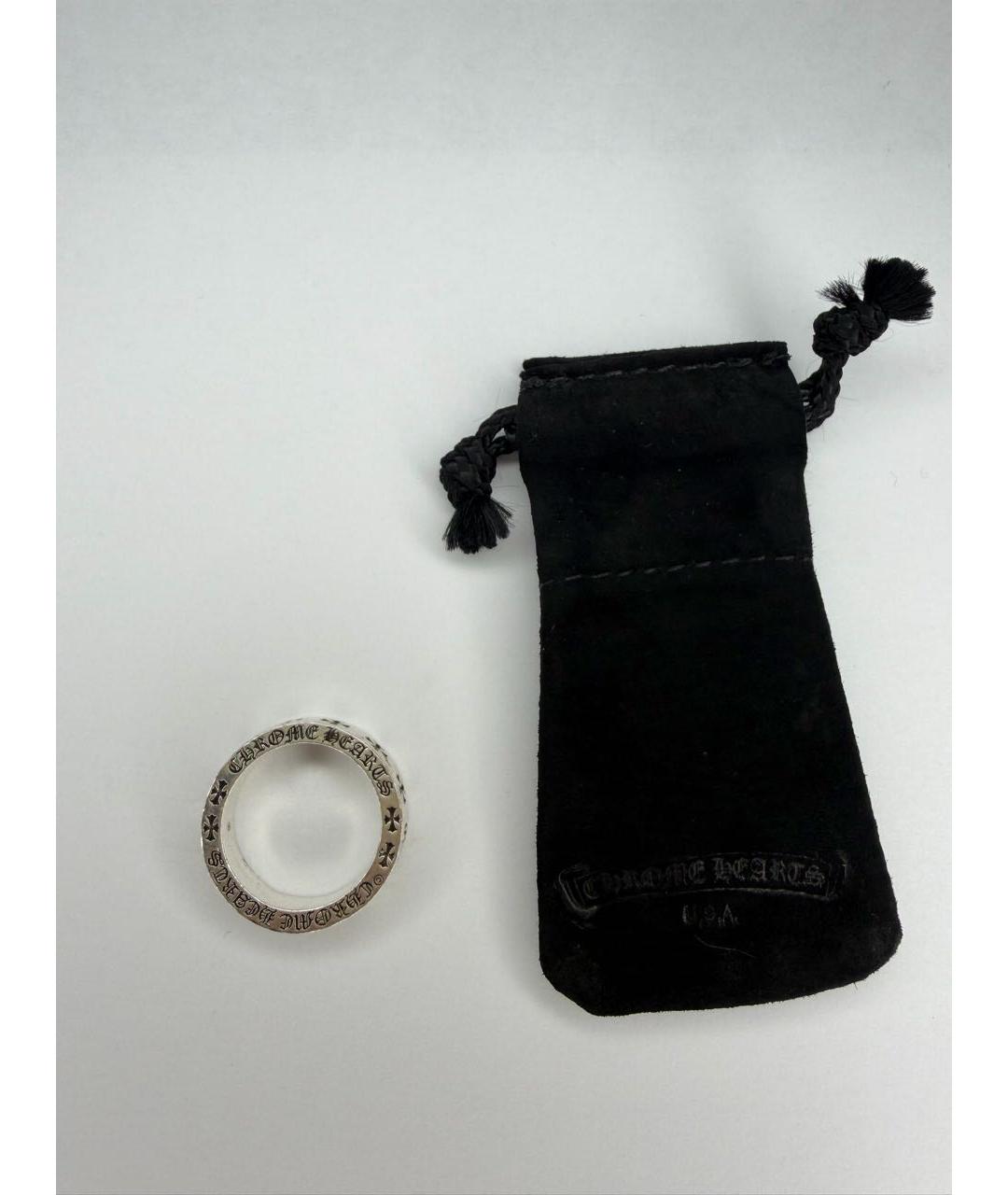 CHROME HEARTS Серебряное серебряное кольцо, фото 2