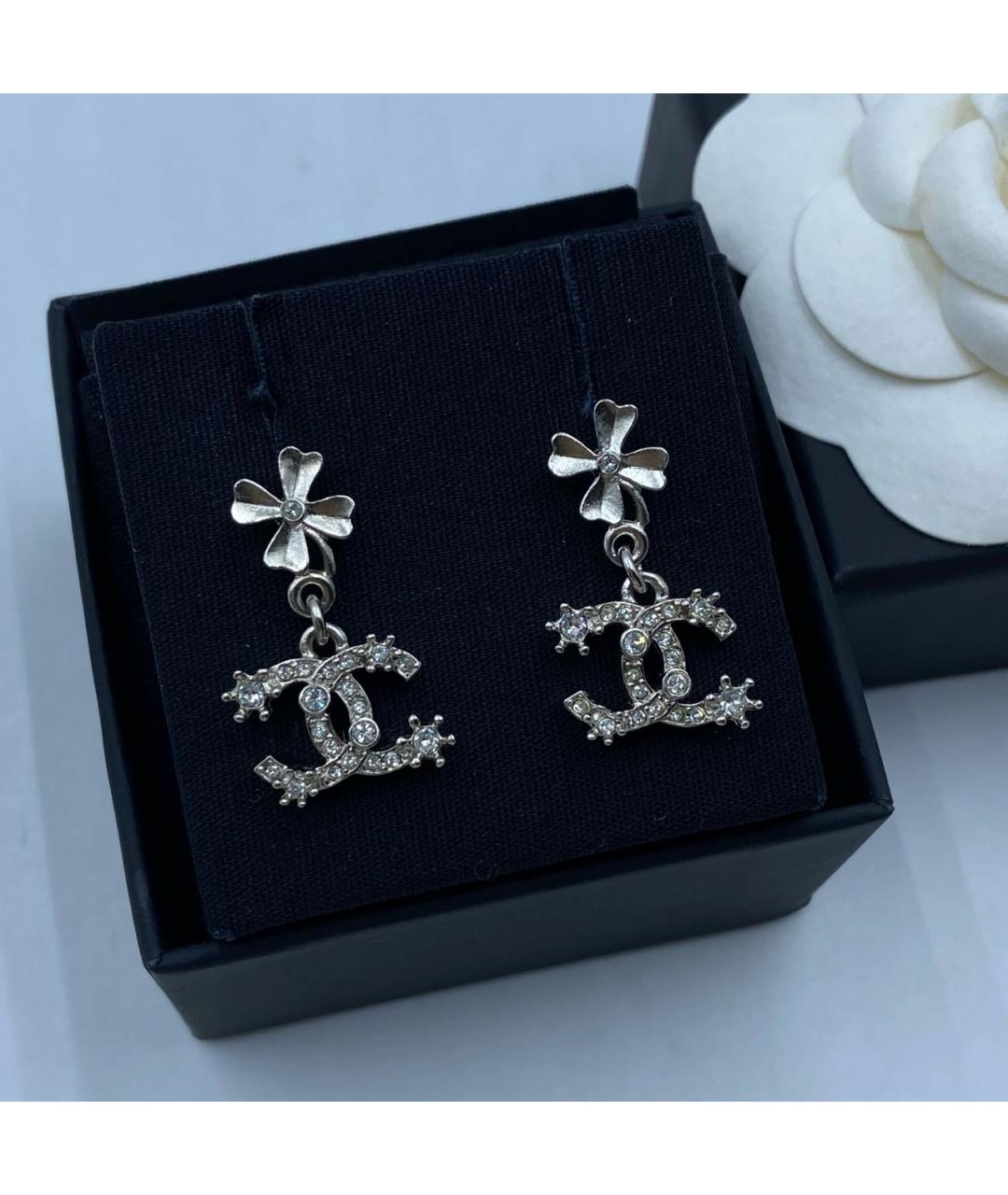 CHANEL Золотые серьги, фото 5