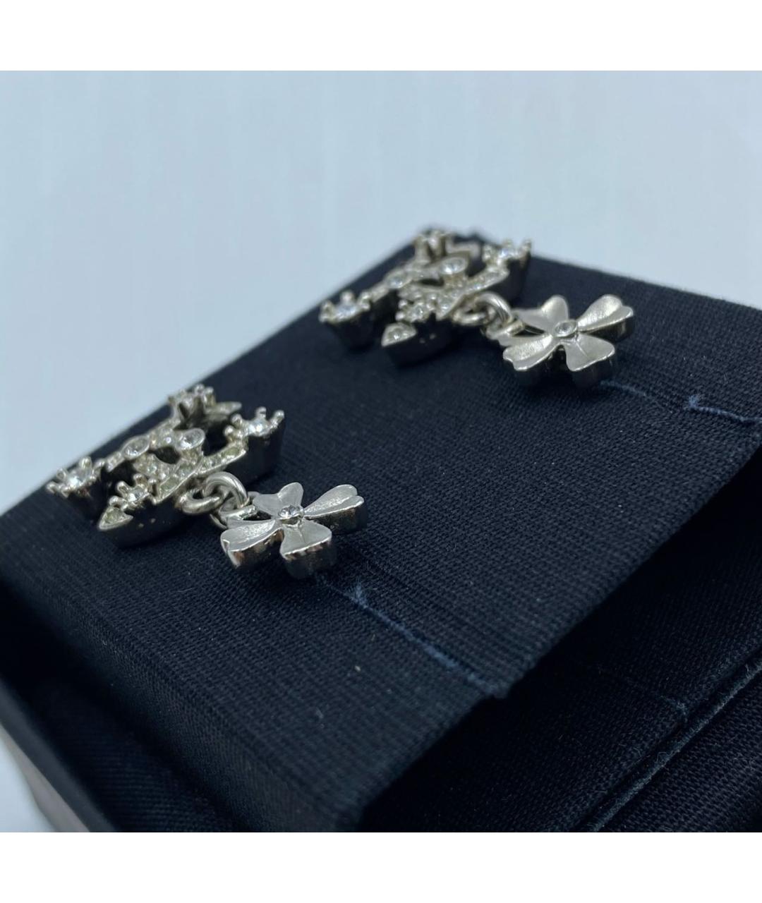 CHANEL Золотые серьги, фото 4