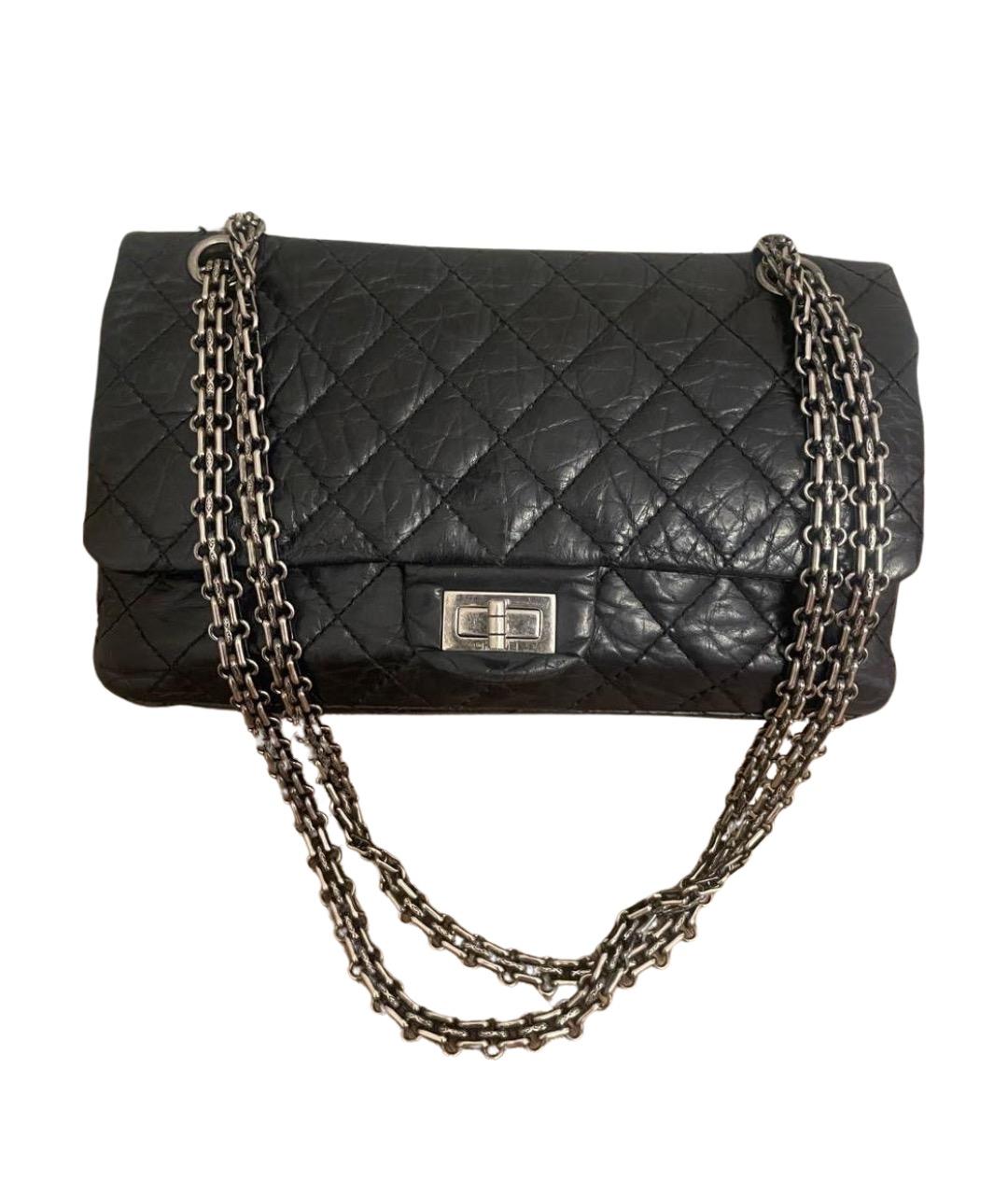 CHANEL Черная сумка через плечо из экзотической кожи, фото 1