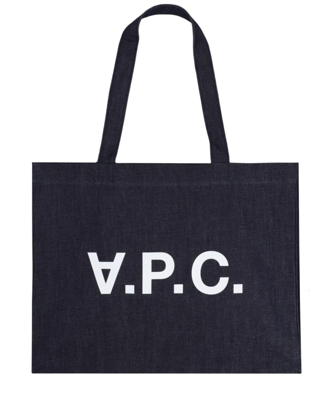 A.P.C. Хлопковая сумка тоут, фото 3