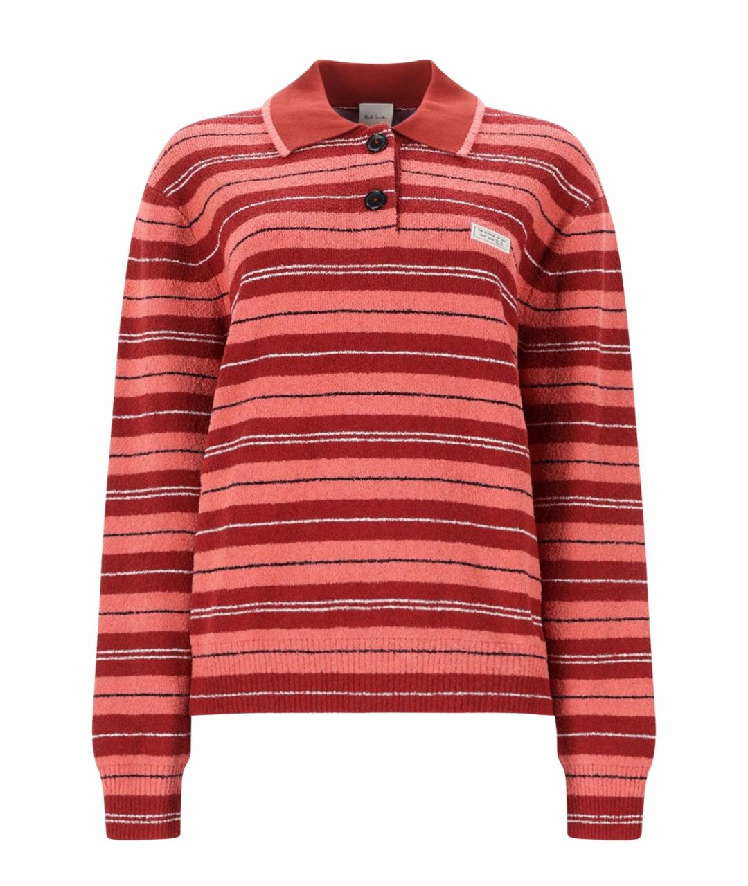 PAUL SMITH Розовый хлопковый джемпер / свитер, фото 1
