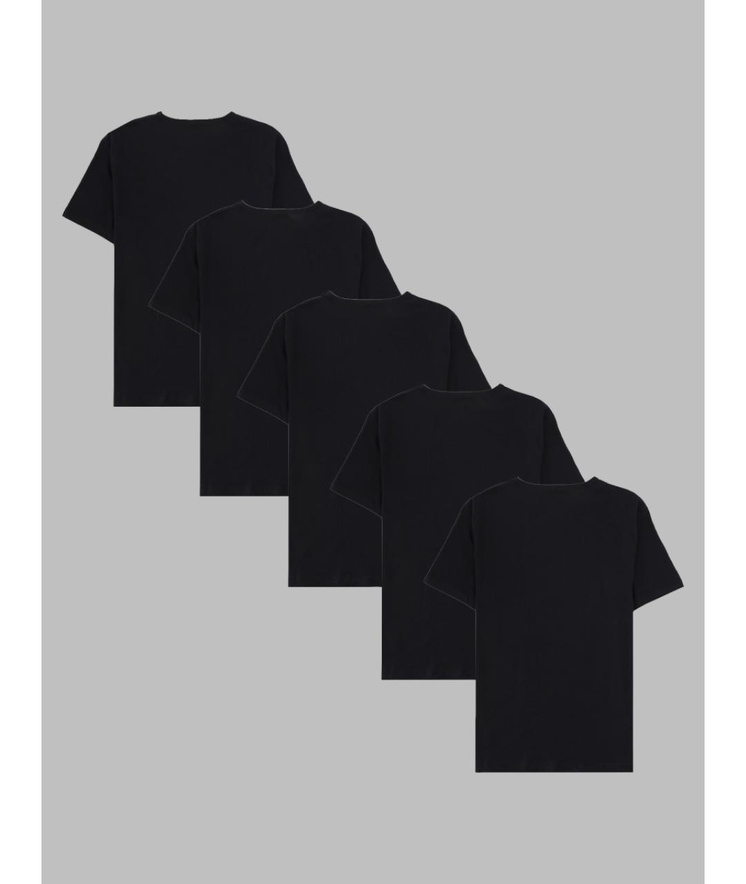 PAUL SMITH Черная хлопковая футболка, фото 2