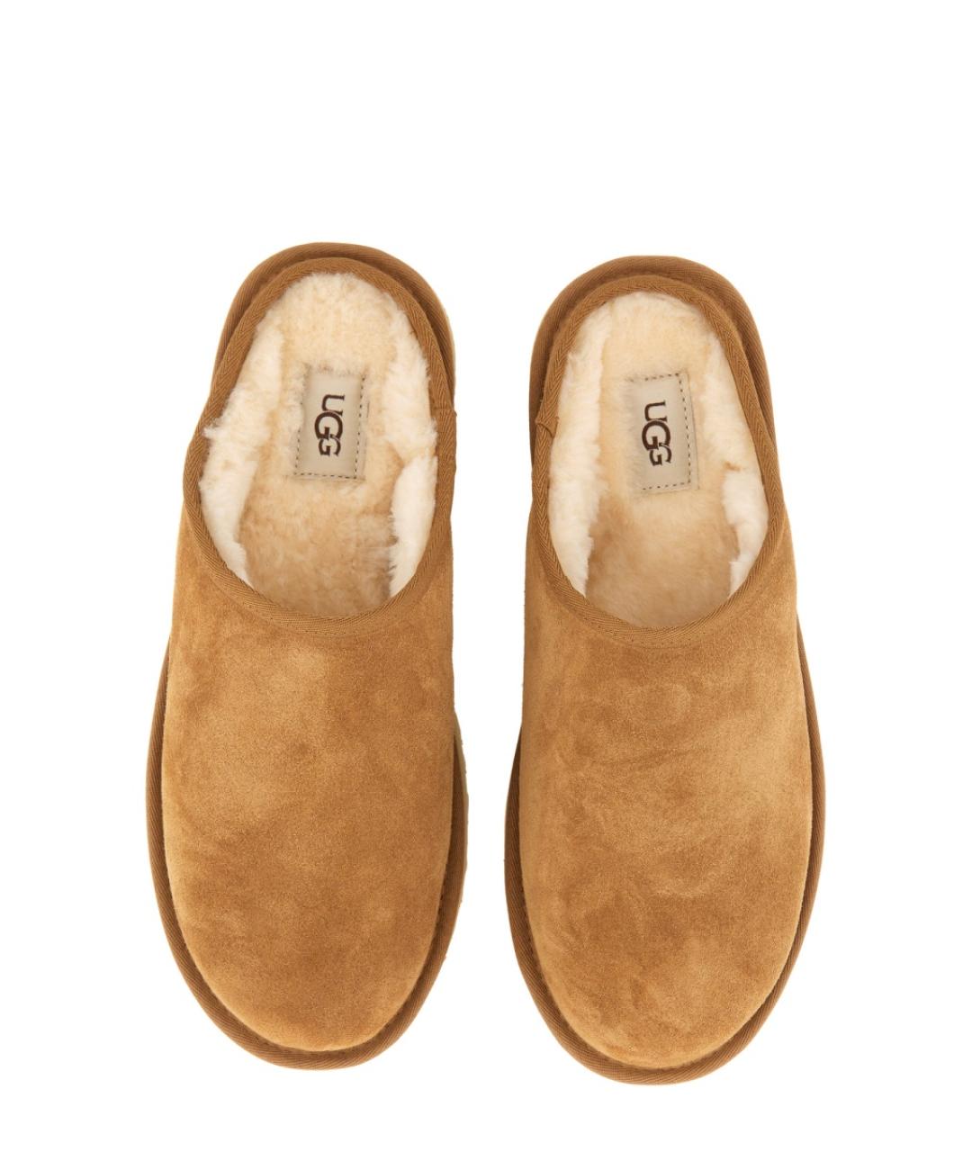 UGG Коричневые замшевые низкие ботинки, фото 5