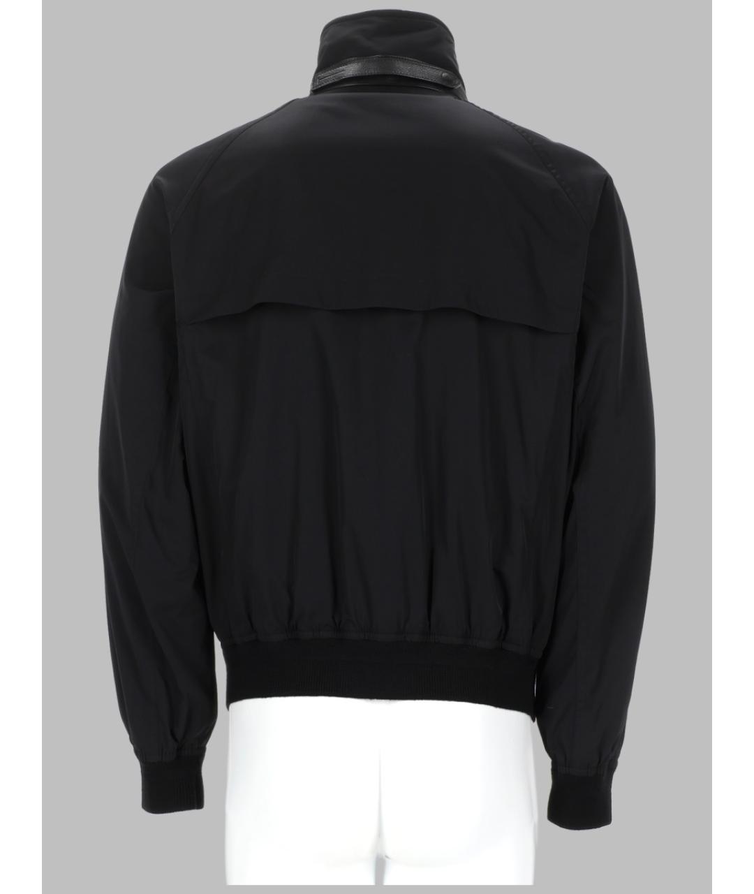 TOM FORD Черная полиэстеровая куртка, фото 2