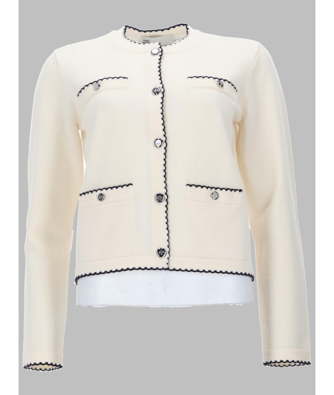 TORY BURCH Бежевый кардиган, фото 3