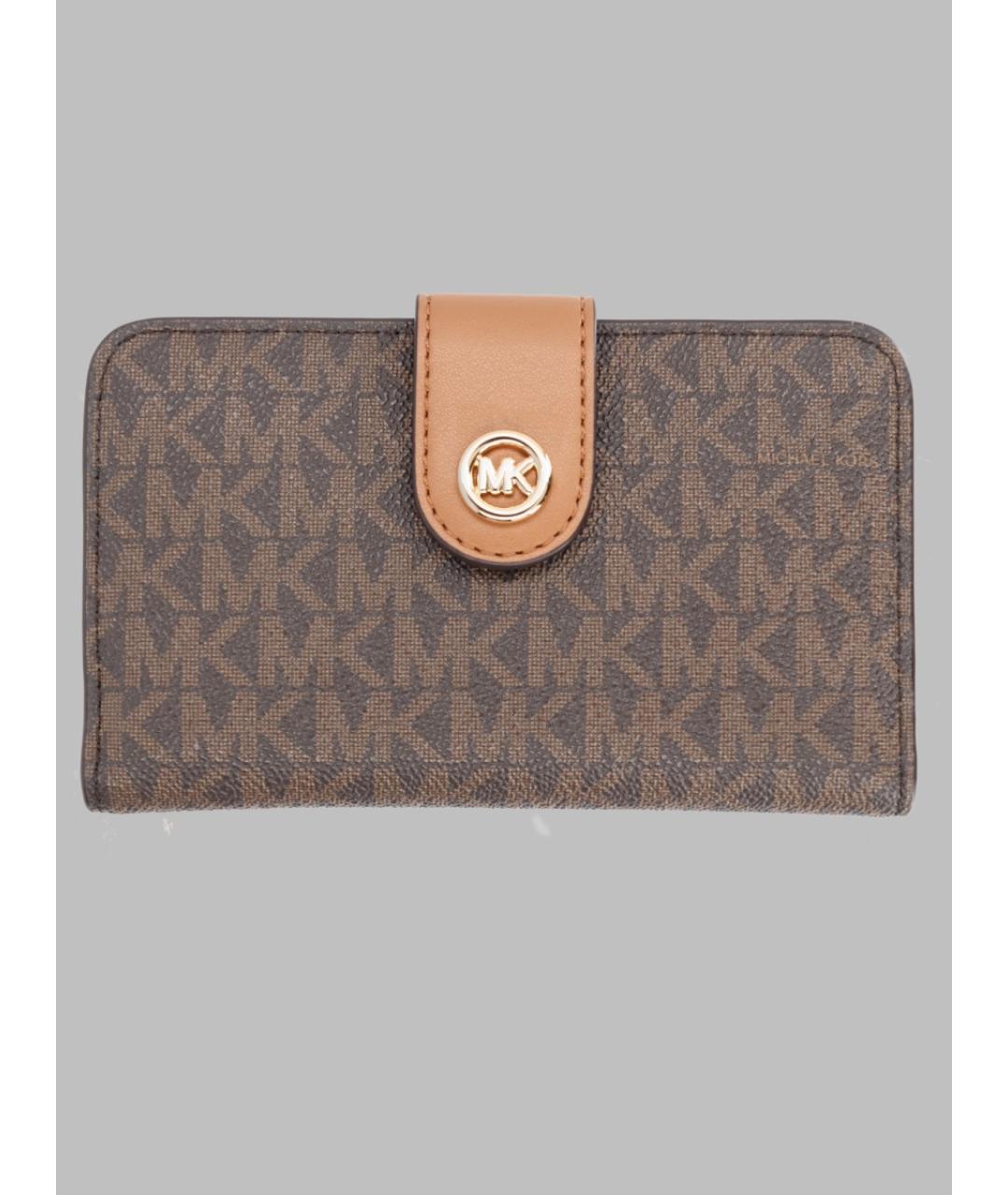 MICHAEL KORS Коричневый кошелек, фото 3