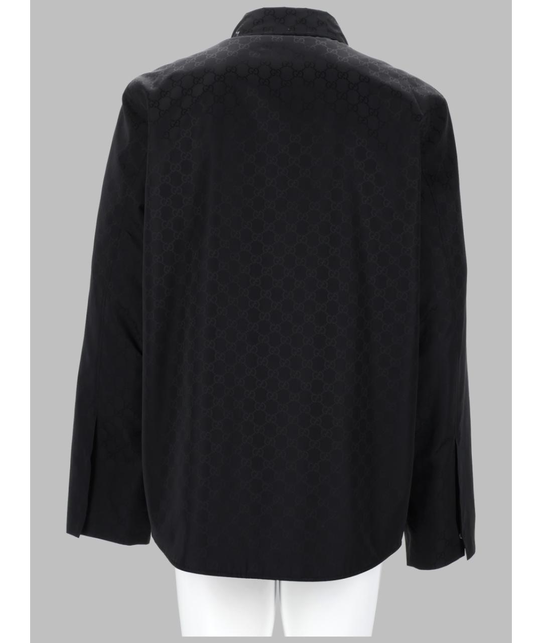 GUCCI Черная полиамидовая куртка, фото 2
