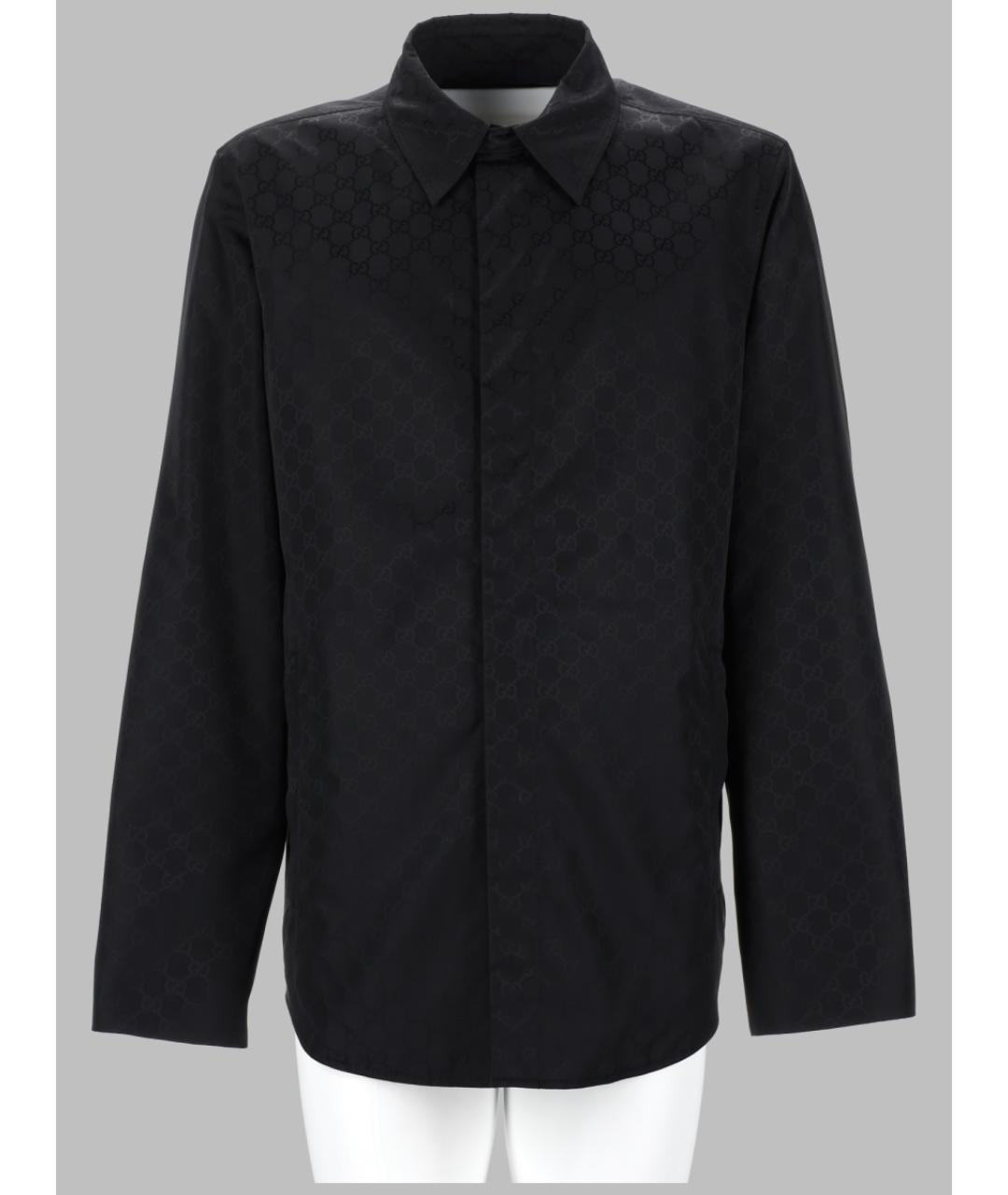 GUCCI Черная полиамидовая куртка, фото 3