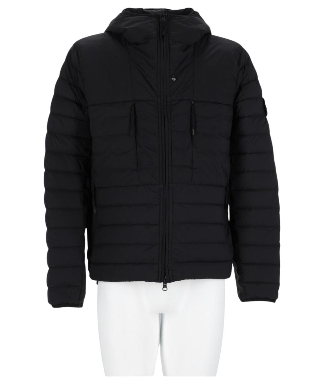 STONE ISLAND Черная полиамидовая куртка, фото 1